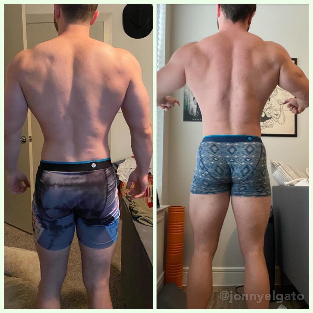 body building before and after 15